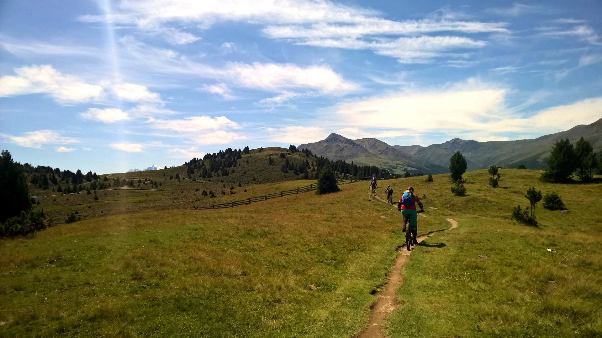 Go Ride MTB in PaznaunMountainbike Tour Alpen, Berge, Basecamp Tirol